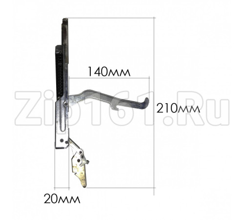 Петля двери духовки Indesit C00090841