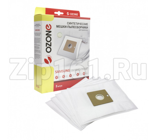 Мешки 5шт Ozone для пылесосов Samsung M-04