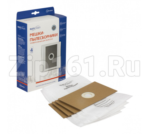 Универсальные мешки Euroclean, фланец 120х195 EUN-02/4
