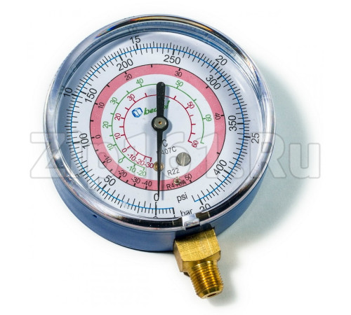 Мановакуумметр 80 мм. (R22; R407C; R410A) Becool BCOL-N