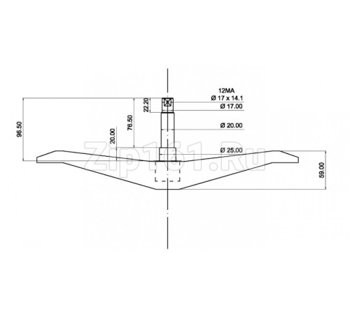 Крестовина барабана стиральной машины Samsung DC97-11292A