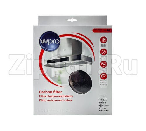 Угольный фильтр TYPE 30 WPRO 484000008609